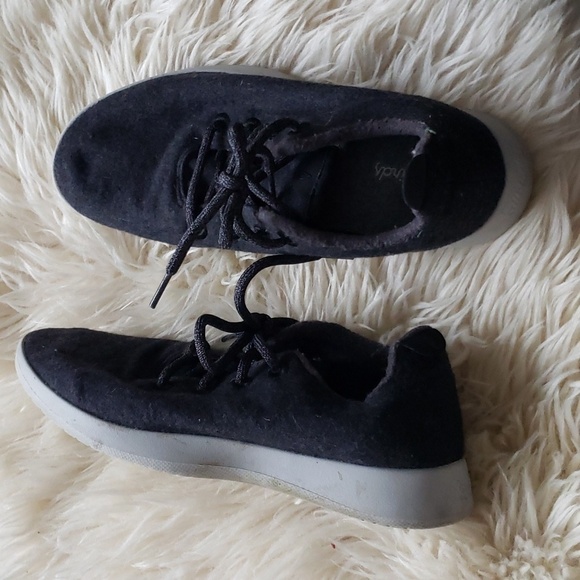 Allbirds charcoal gray merino wool size 9 women's sneakers - Picture 10 of 10